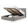 Luyen Upholstered Ottoman Bed with Mattress