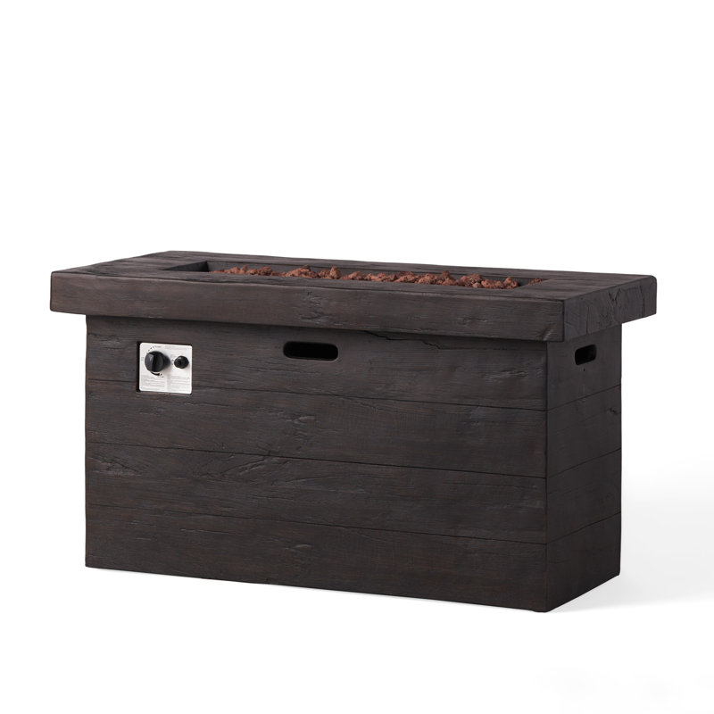 CUSTER 45'RECTANGULAR  MGO FIRE PIT  - 50,000 BTU