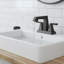 Robinet de lavabo de salle de bain moderne à 2 poignées-120650301
