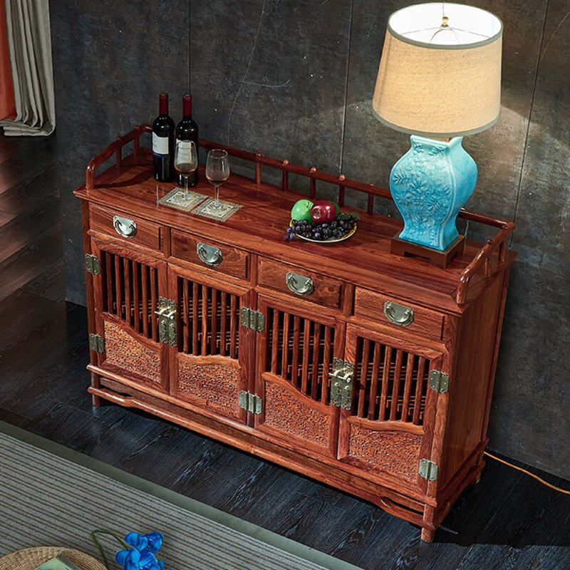 Chinese-style retro light luxury sideboard