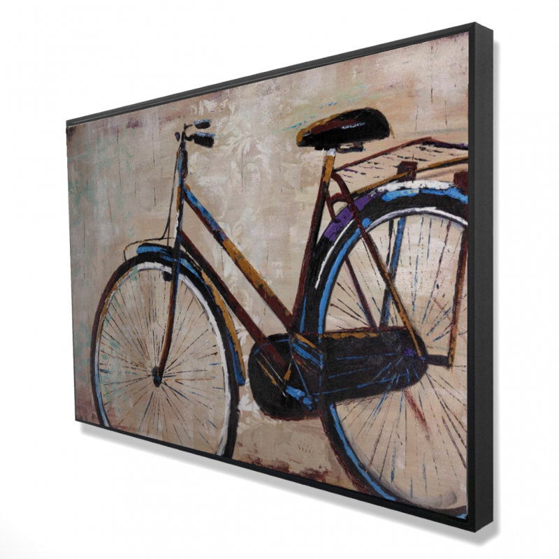 Impression de bicyclette industrielle sur toile