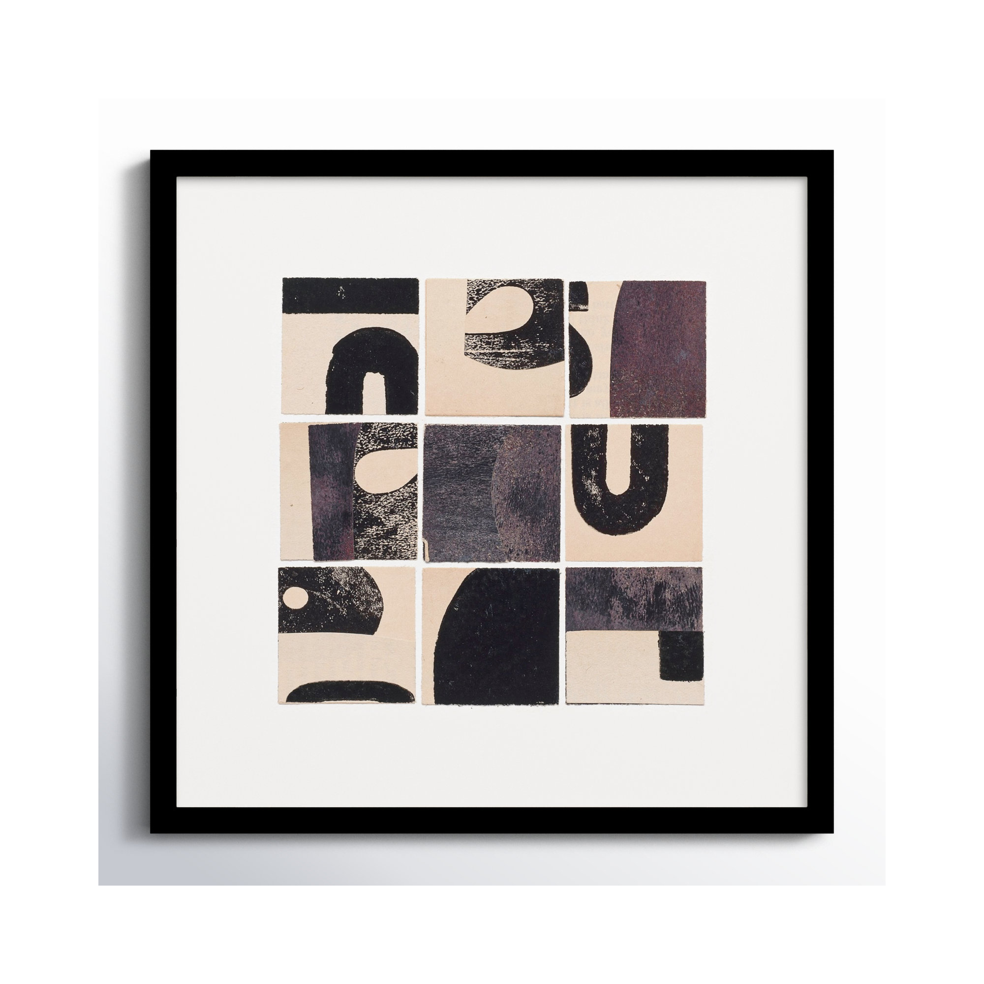 Curvy by Driftway Studio, 24" H x 24" W x 1.25" D, Black