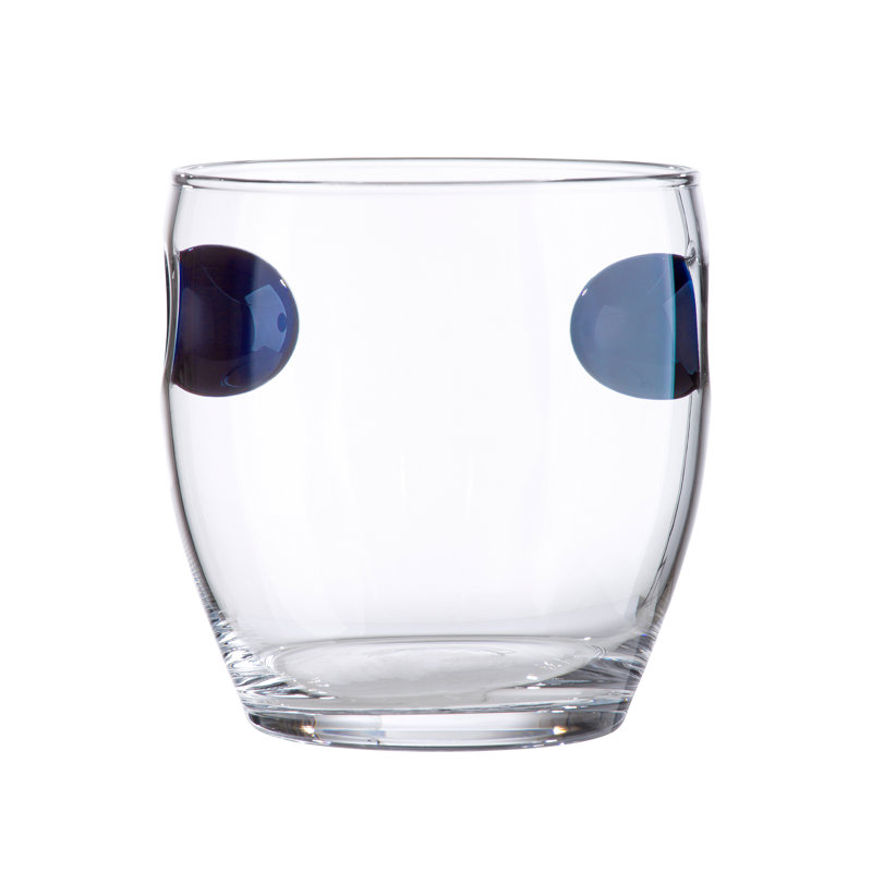 Aizo Handmade Glass Table Vase, 23cm H x 22cm L x 22cm W