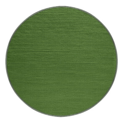 Tapis vert uni lavable à la machine