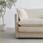 Repose-pieds repose-pieds beige en chenille pour canapés de 2 à 4 places | Bois massif | Noir-1985595926