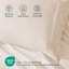 Ensemble de draps en microfibre rafraîchissant Nanotex avec poches profondes-413281834-432606234