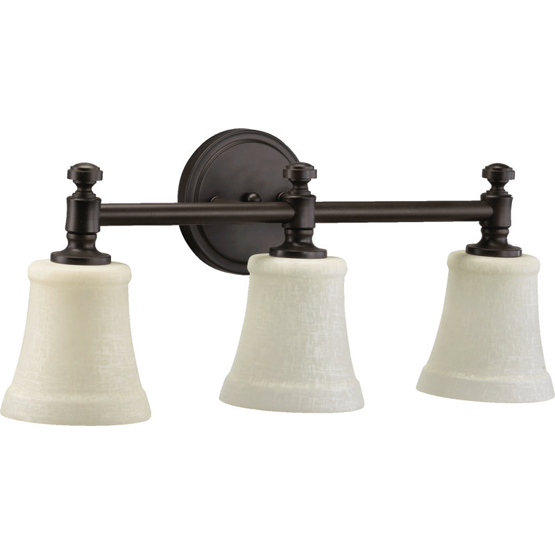 Dekker 3 - Light Dimmable Vanity Light, Oiled Bronze, Beige