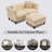 3 - Piece Upholstered L Shape Sectional Sofa Modular Sectional With Reversible Chaise -1797726698