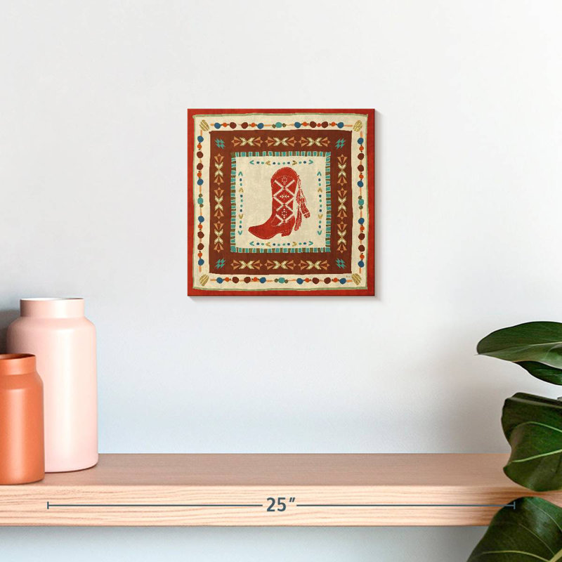 Southwest At Heart Tile II, H 10 po x l 10 po