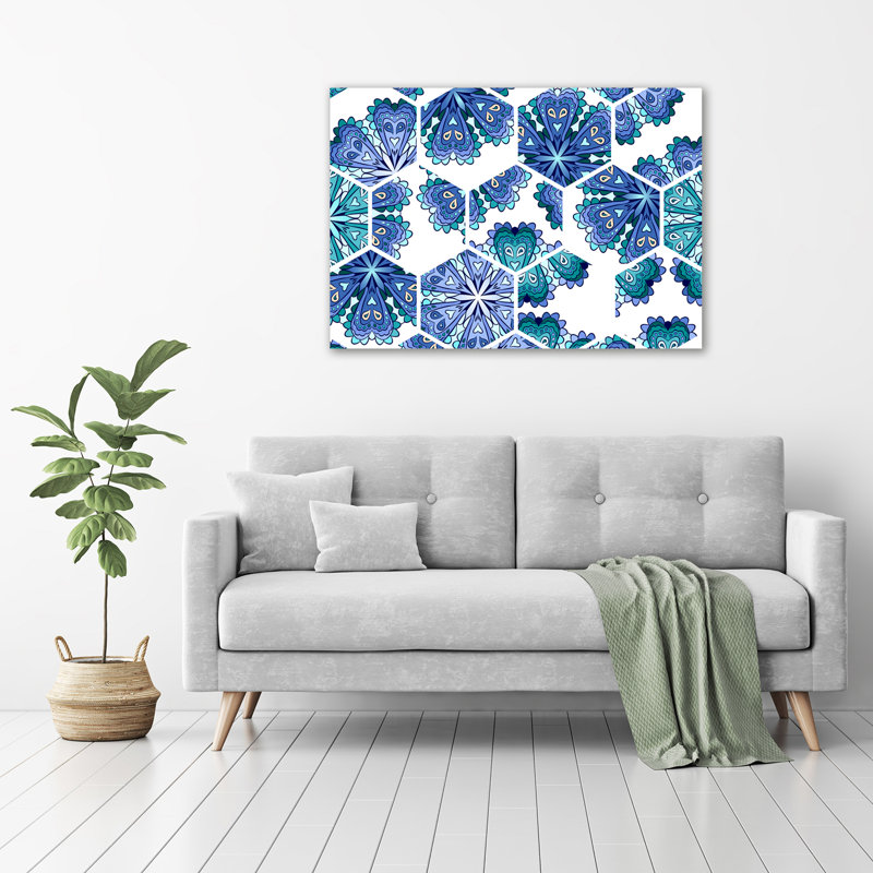 Elements Of The Mandala - Wrapped Canvas Print