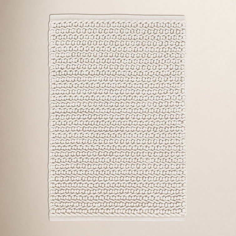 Veranda Ivory Handwoven Performance Rug