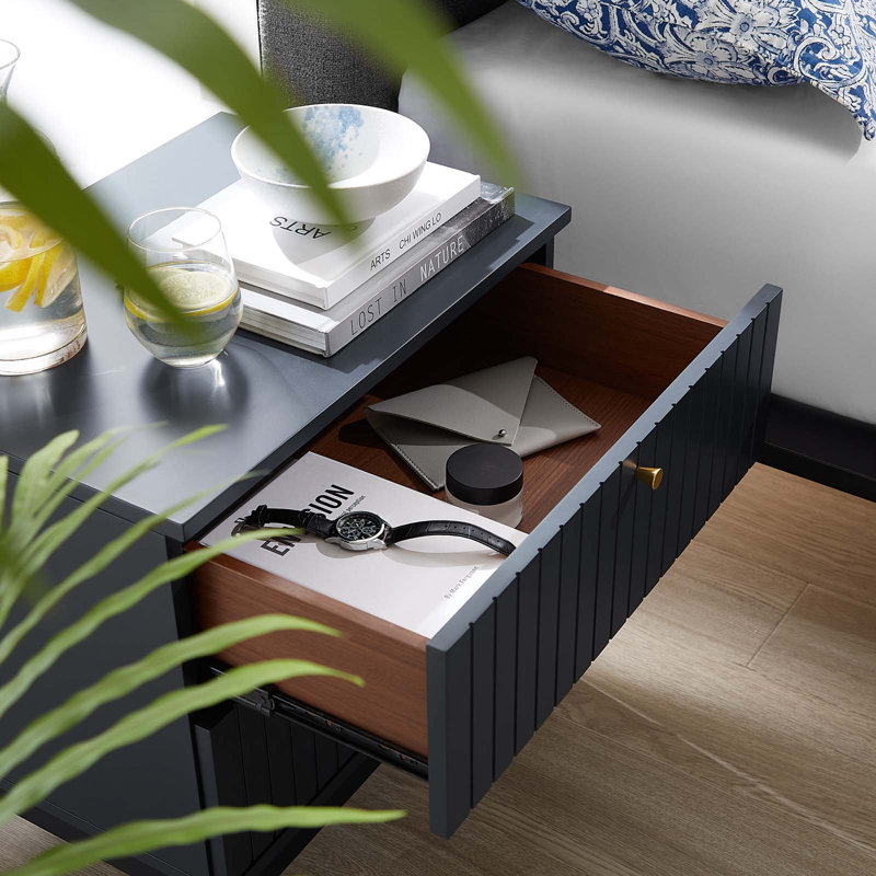 Modway Dakota Nightstand, Blue
