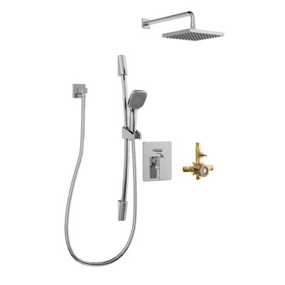 Quadrato All-In-One Kit with Rough in-Valve