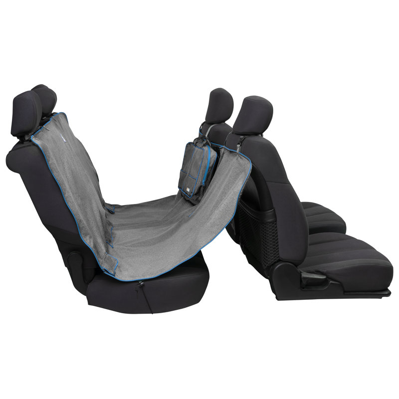 Heather Gray Waterproof Polyester Dog Car Hammock