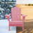 Ayanda HDPE Folding Adirondack Chair With Dual Cup Holder(Set Of 4)-144570205