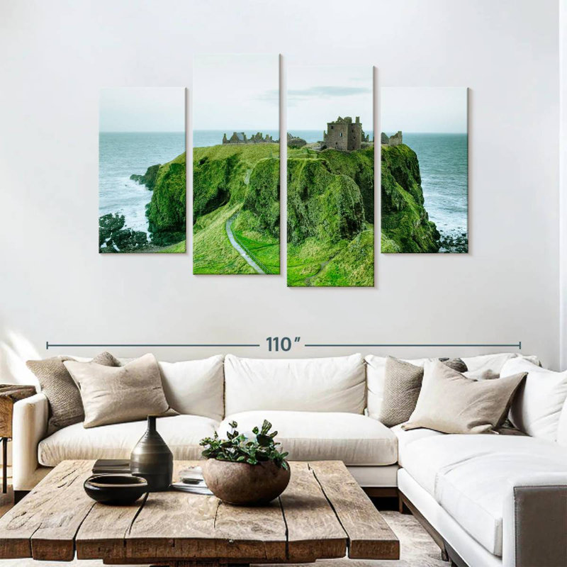 Lilie Dunnottar Castle, 54"H x 84"W