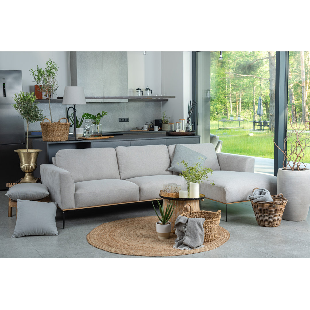 Blerim 4-Sitzer Sofa mit Chaiselongue