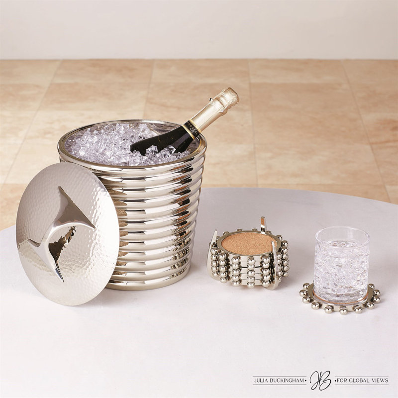 Beauty Ice Bucket, Nickel