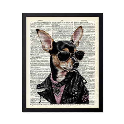 Chihuahua dans les lunettes de soleil No3