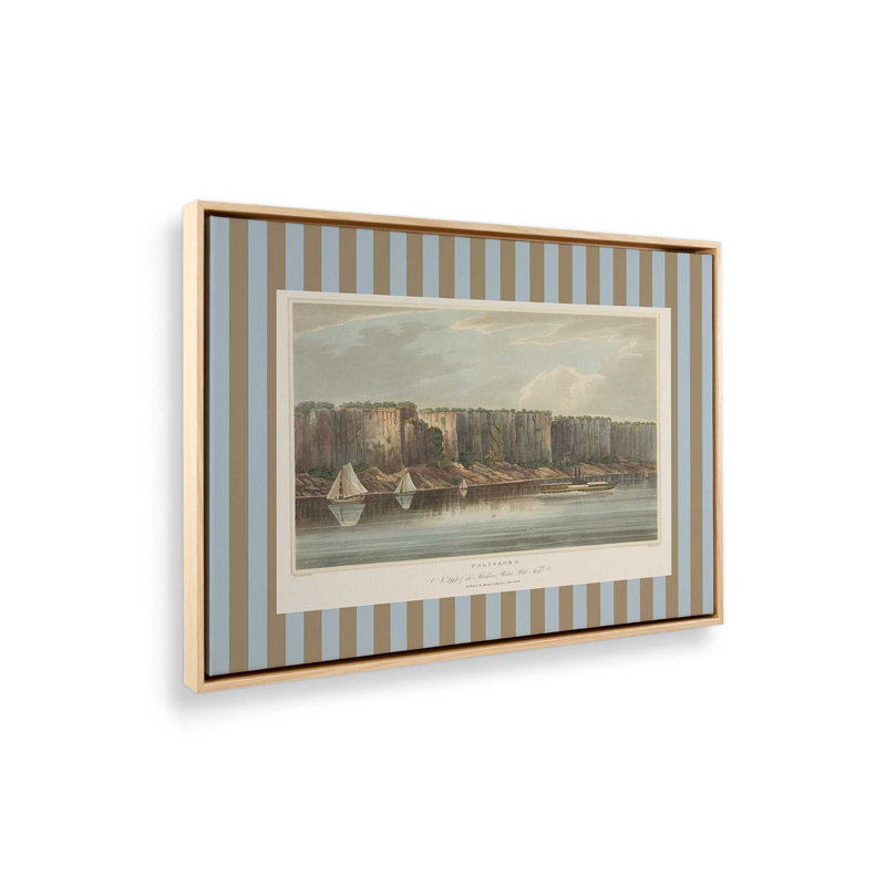 «Yonkers Palisades Hill» par Deny Designs, reproduction d'art, 36 x 48, Tanné, Toile encadrée