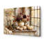 «Autumn Window Garden», art mural sur toile tendue-608976616