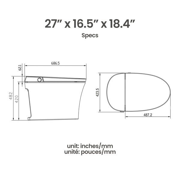 Dimensions du produit