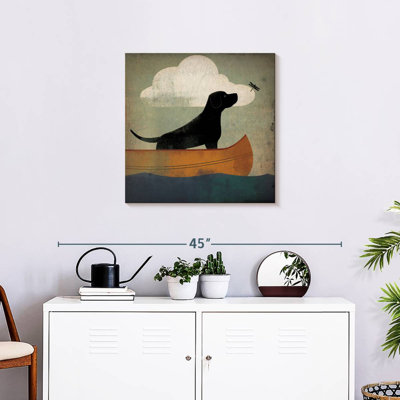 Balade en canot noir Brampt