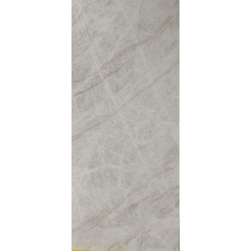 Polymarm 48" W 80" H 48" D Two Wall Composite Shower Wall Panel Surround, Taj Mahal