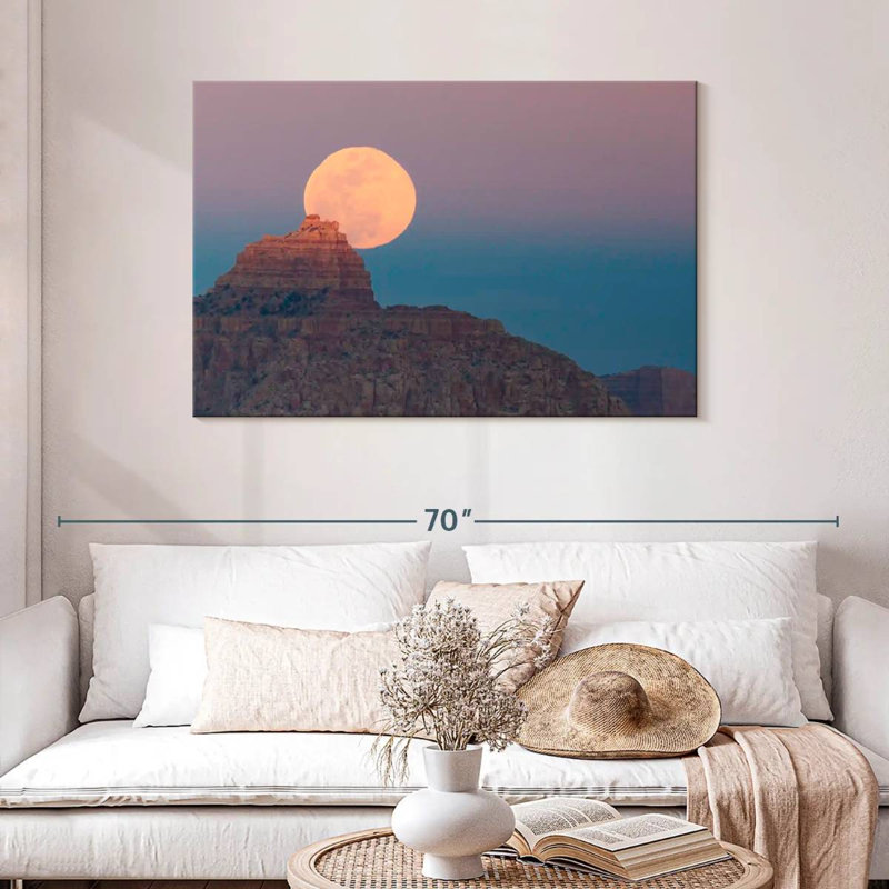 Alvord Grand Canyon Super Moon, 30" H x 45" W