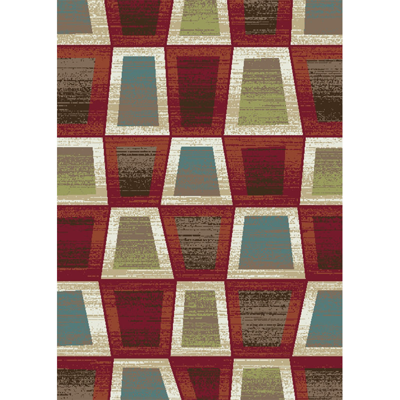 Niord Geometric Indoor Rug, Rectangle 7'10" x 9'10"