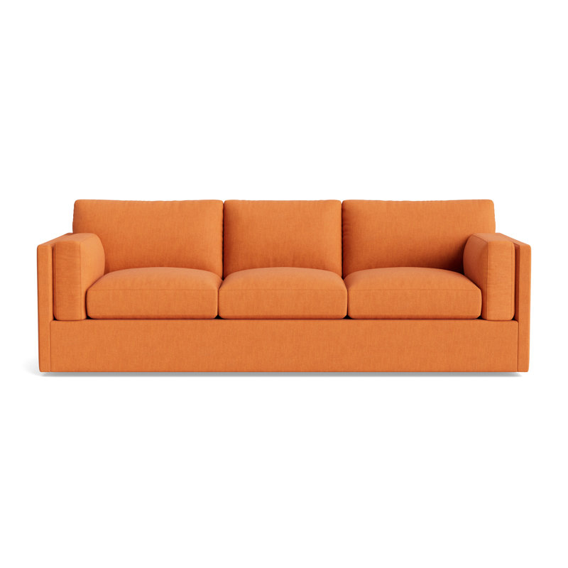 Fairfax Sofa (95"), Performance Weave - Carrot
