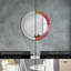 Huldar Glass Flat Wall Mirror