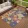 Machine Washable Indoor/Outdoor Matteson ACN2293 Floral Rug
