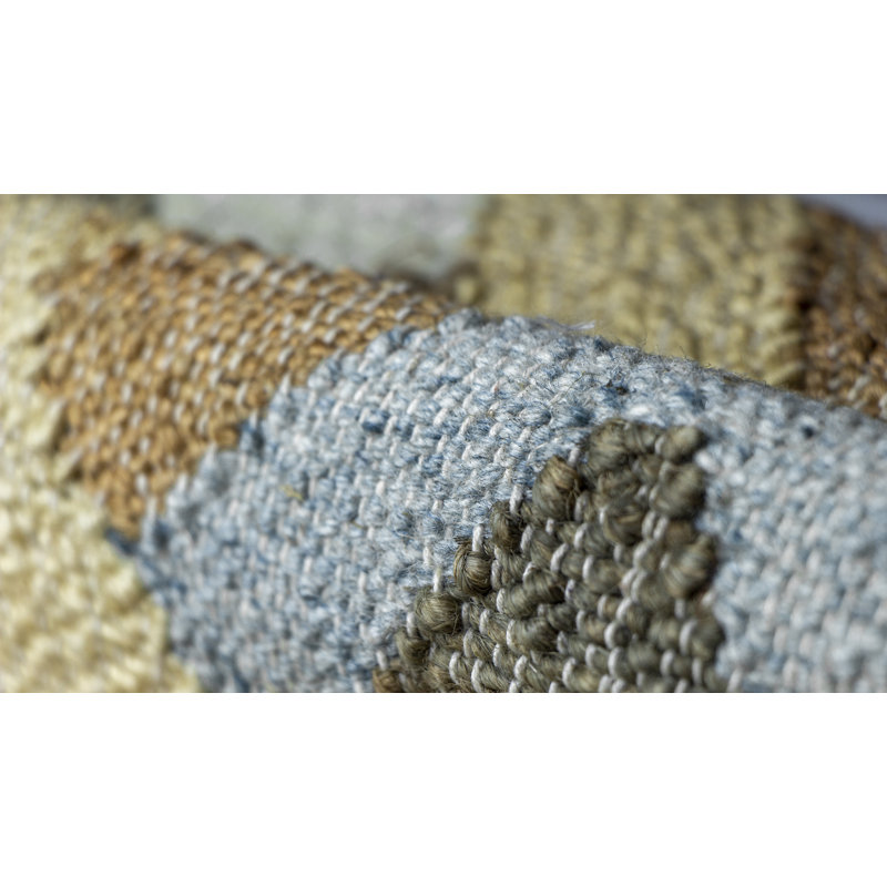 Aquila Geometric Area Rug in Gray/Beige/Brown, Rectangle 8' x 10'
