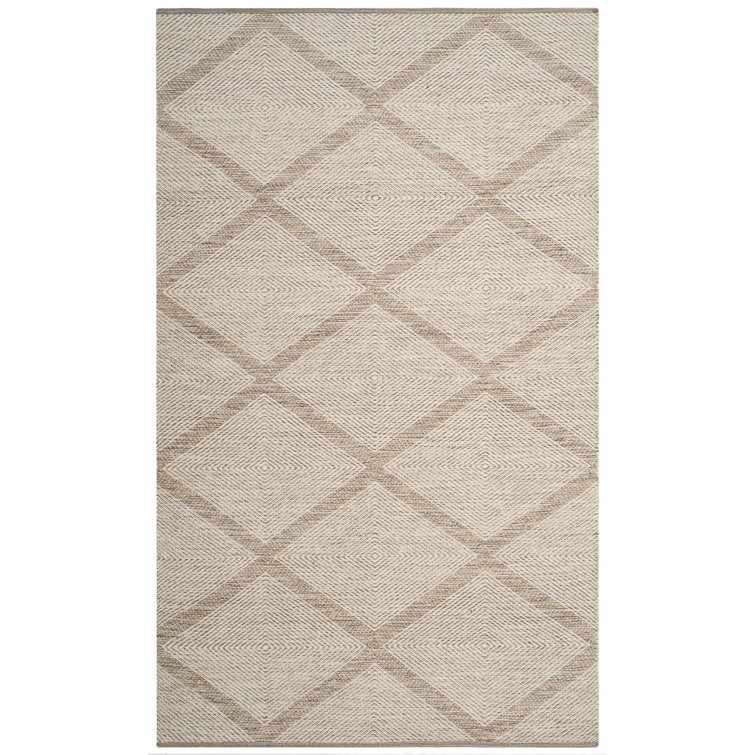 Abberton Hand Woven Cotton Geometric Rug