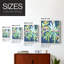 Blue Tropics IV, reproduction encadrée - bois massif-1381616126-1381616127