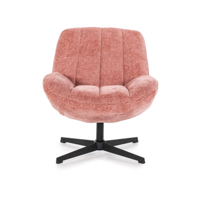 Derby Upholstered Swivel Side Chair