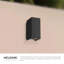 Applique murale en aluminium à LED-97986198