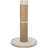 TRIXIE Rue 31.5-in XXL Cat Scratching Post, Sisal Cat Scratcher for Large Cats, Plush Base, Beige