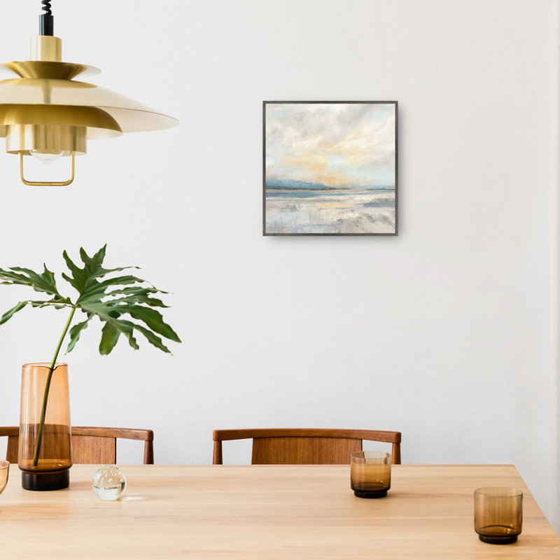 Beyond the Heavens by Studio Arts Canvas Art Print, Steel Color Framed, 42" H x 42" W x 1.5" D