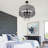 Icenhour 4 - Light Dimmable Drum Chandelier
