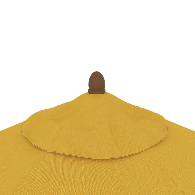 Parasol de marché Henry Street, Jaune - polyester