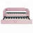 Velvet Upholstered Daybed With Pop Up Trundle-671628964