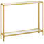 Console en verre 39,4 po Vonte-740557541