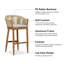 Tabourets de bar et de comptoir en rotin Alakai-364881571-364881570-364881568