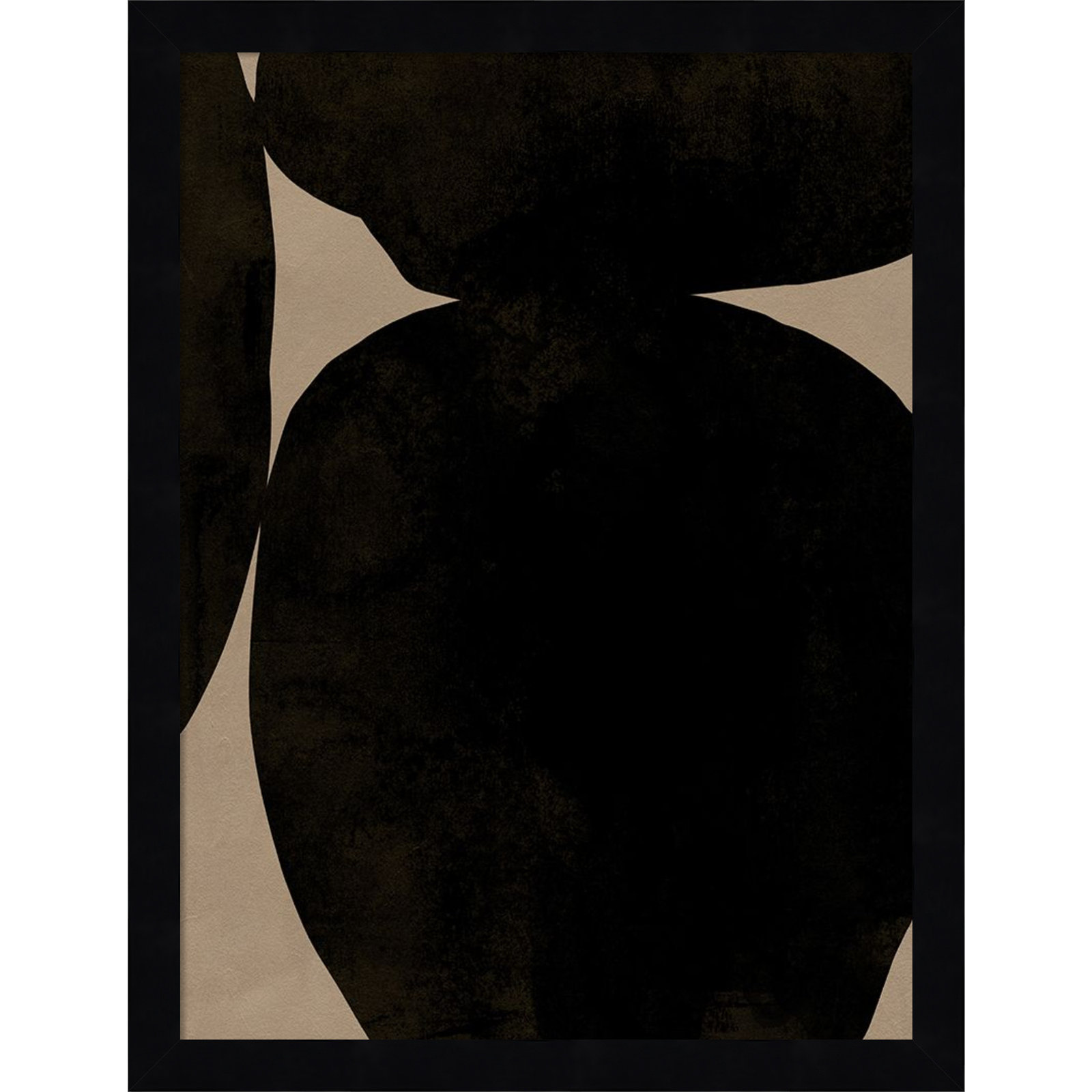 Heirloom Orbs II by Jacob Green, Black, 17" H x 13" W x 1" D