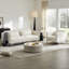 Ensemble de 2 fauteuils rembourrés en cuir véritable Rae-115950858