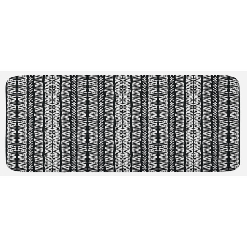 Eclectic Polyester Kitchen Mat
