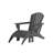 Altura Plastic Adirondack Chair with Ottoman Set-440759055