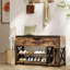 Banc de rangement pour chaussures avec coussin, banc d'entrée 7 paires pour chaussures Serkis-974560184-974560190